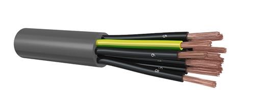 Dynamisk styrekabel 4x1.0qmm ysly-jz