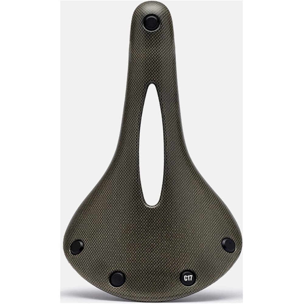 Brooks Saddle C17 Fango intagliato verde