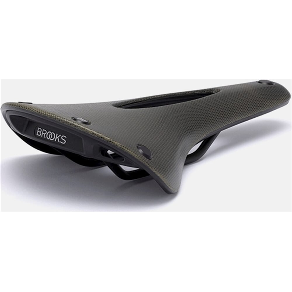Brooks Saddle C17 Fango intagliato verde