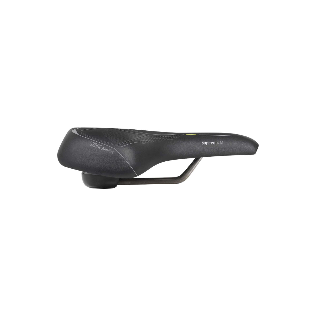 Selle Bassano Saddle Suprema 5zone el Heren Black