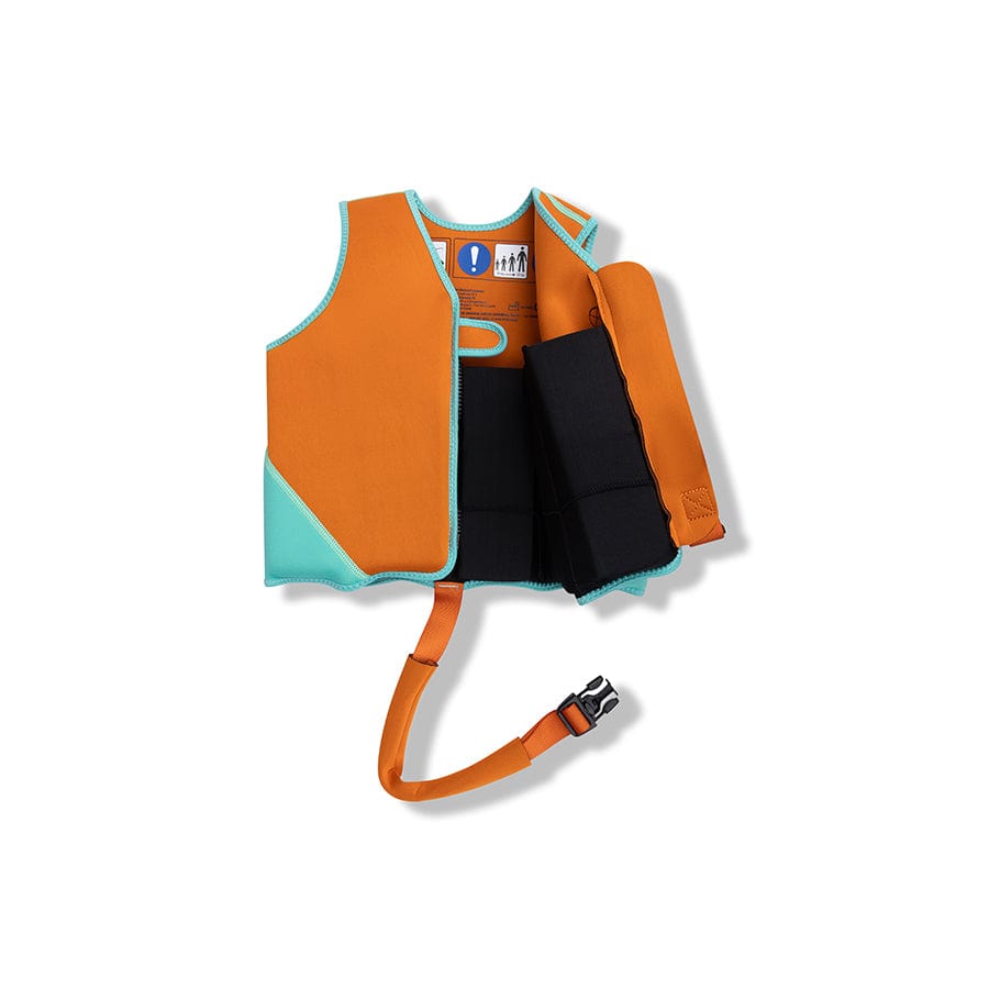 Vivid Clash | Oranje Swimming gilet 3-6 anni