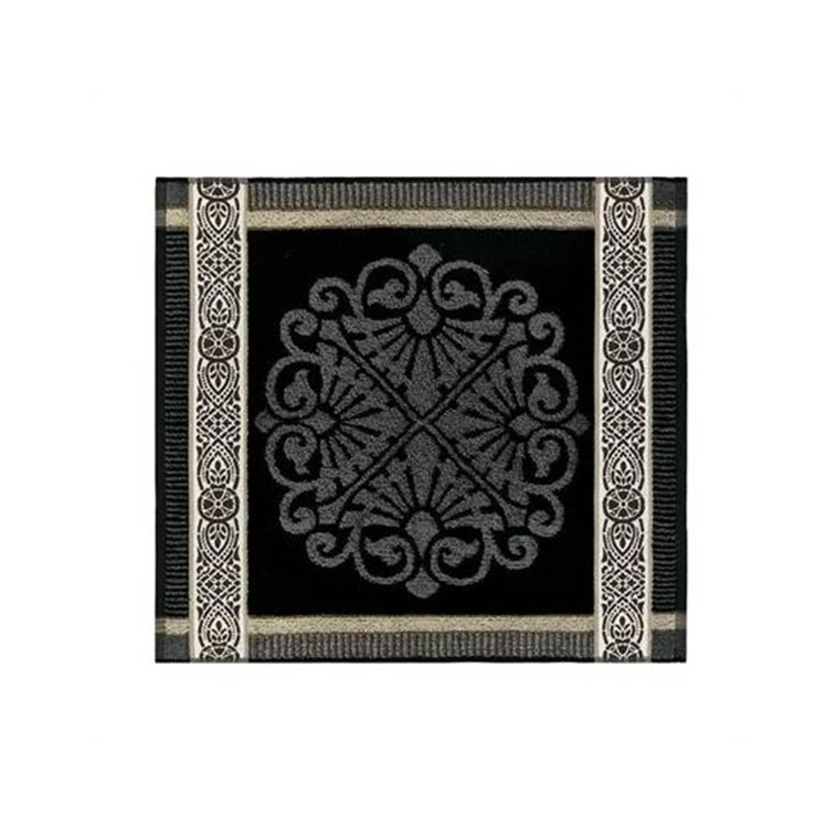 Ddddd keukendoek rozet grijs 6 stuks