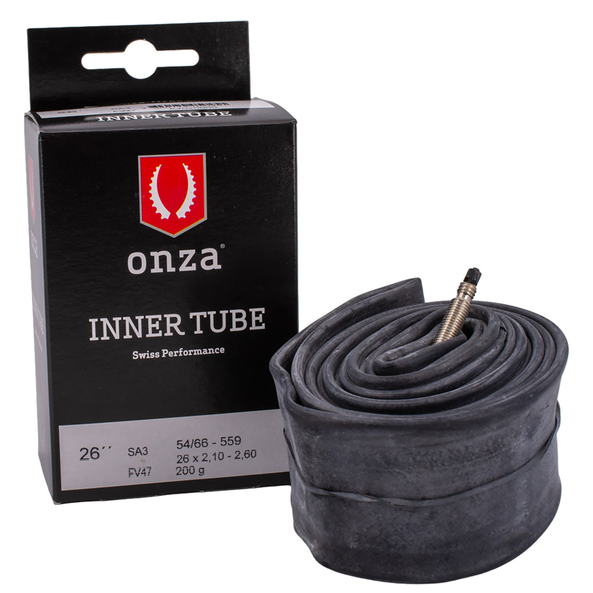 Onza sa3 innerrør 26x2,10-2,60 sv47