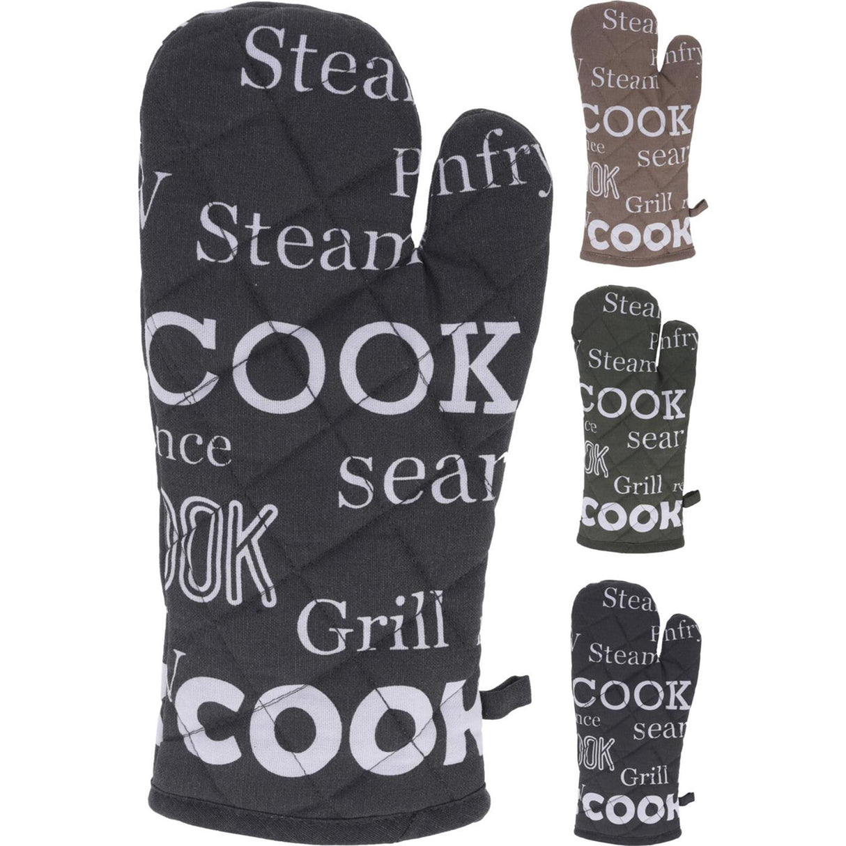 Excellent houseware ovenwant met tekst 18x32cm