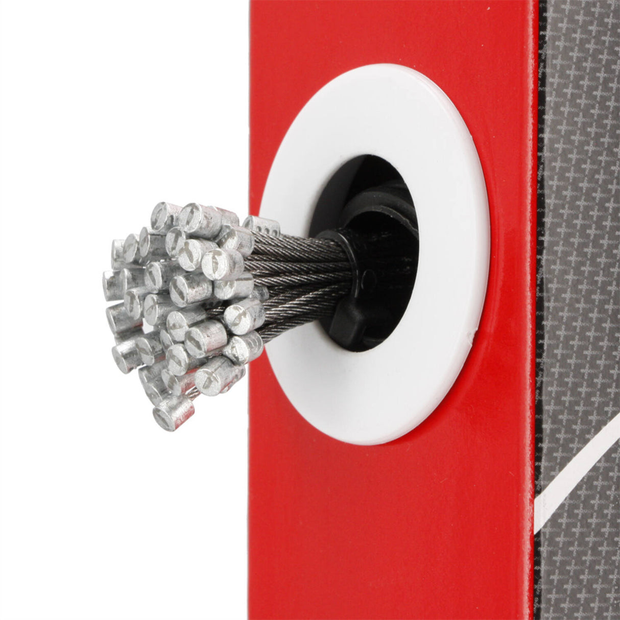 Trivio - box of 50 inner cables shift length=2 250mm 7×7 wire stainless steel slick ø1.1mm with n-nipple ø4×4