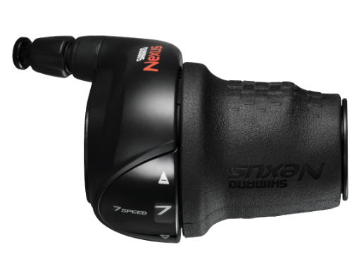 Shimano SL-C3000-7 Nexus 7 Grip Shift Gear Switch 1800 mm Svart