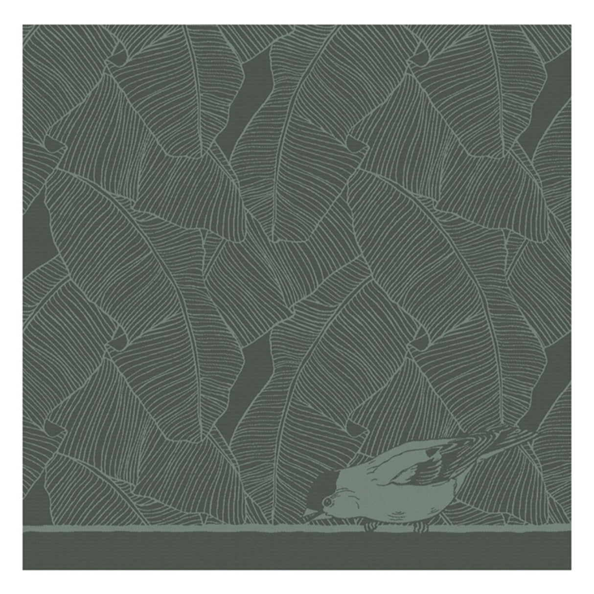 Ddddd Handduch Birdy Green 6 Stk