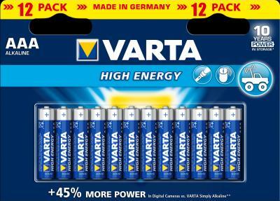 Varta high energy aaa r03 4903 bl.a8 4 + 4 3015315