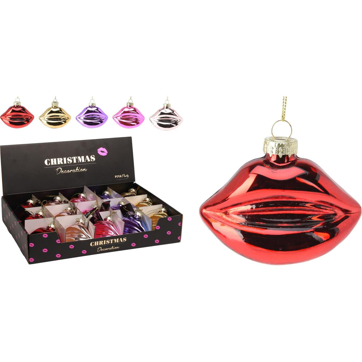 Hanger lippen 8cm display a 15st