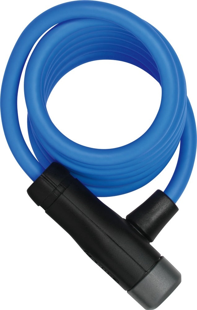 Abus Spiral Cable Lock 4508K 150 8 Blue - Bicycle Security