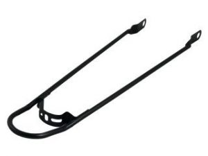 Fender Rod med støtfanger 28 x 1,5 tommers matt svart