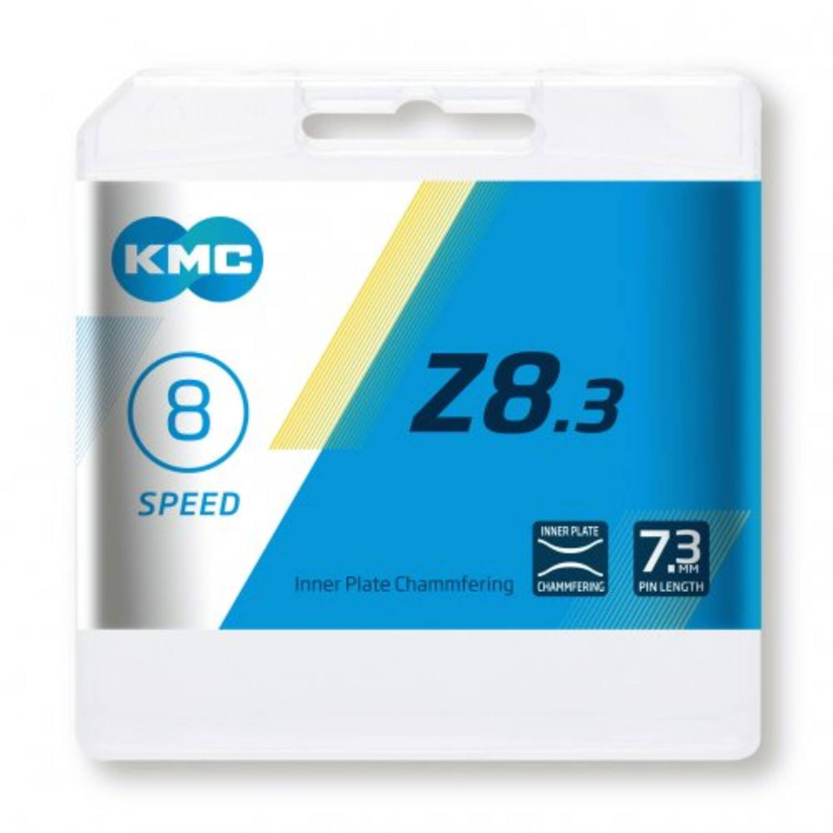 BZ08NG114 KMC Bicycle Chain 6 7 8-speed Silver Gray