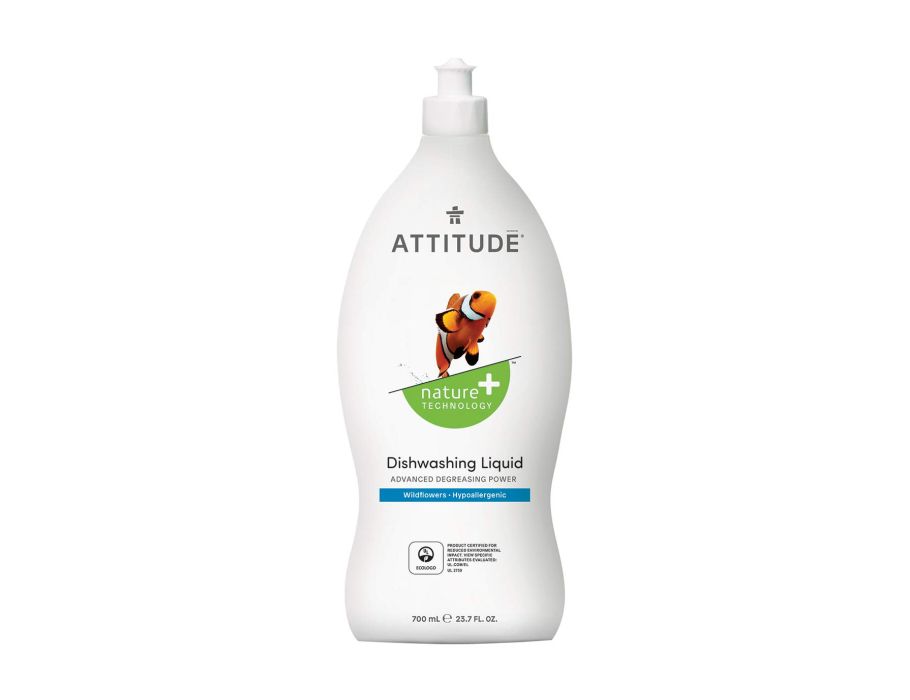 Attitude Nature+ - Wildflowers dishwashing liquid - 700ml