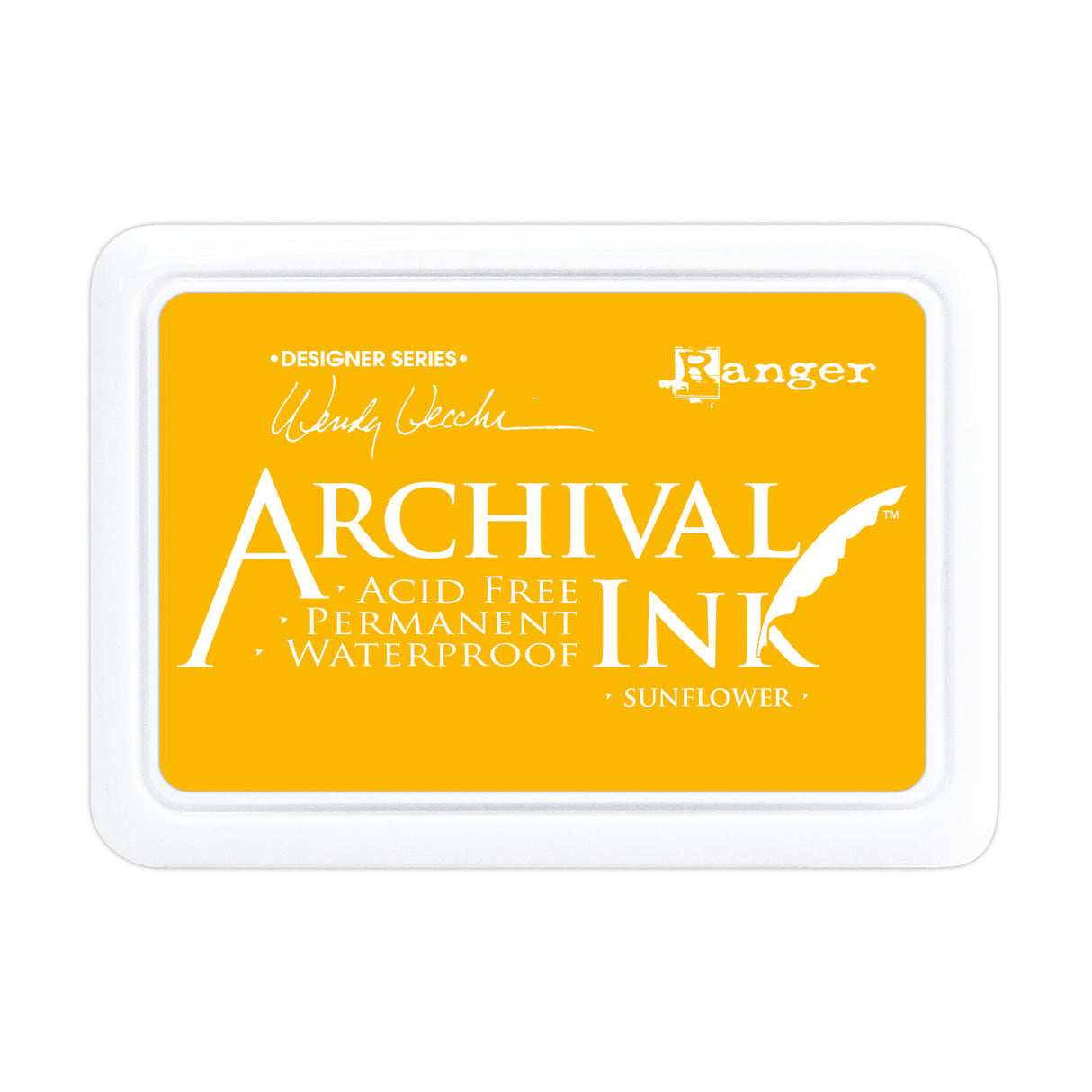 Ranger tinta ranger • almofada de tinta de arquivo girassol