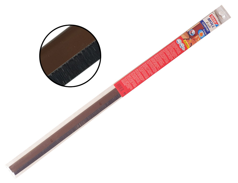 Rockshox -Türbürste mit Federsystem - 100 x 4 cm - braun