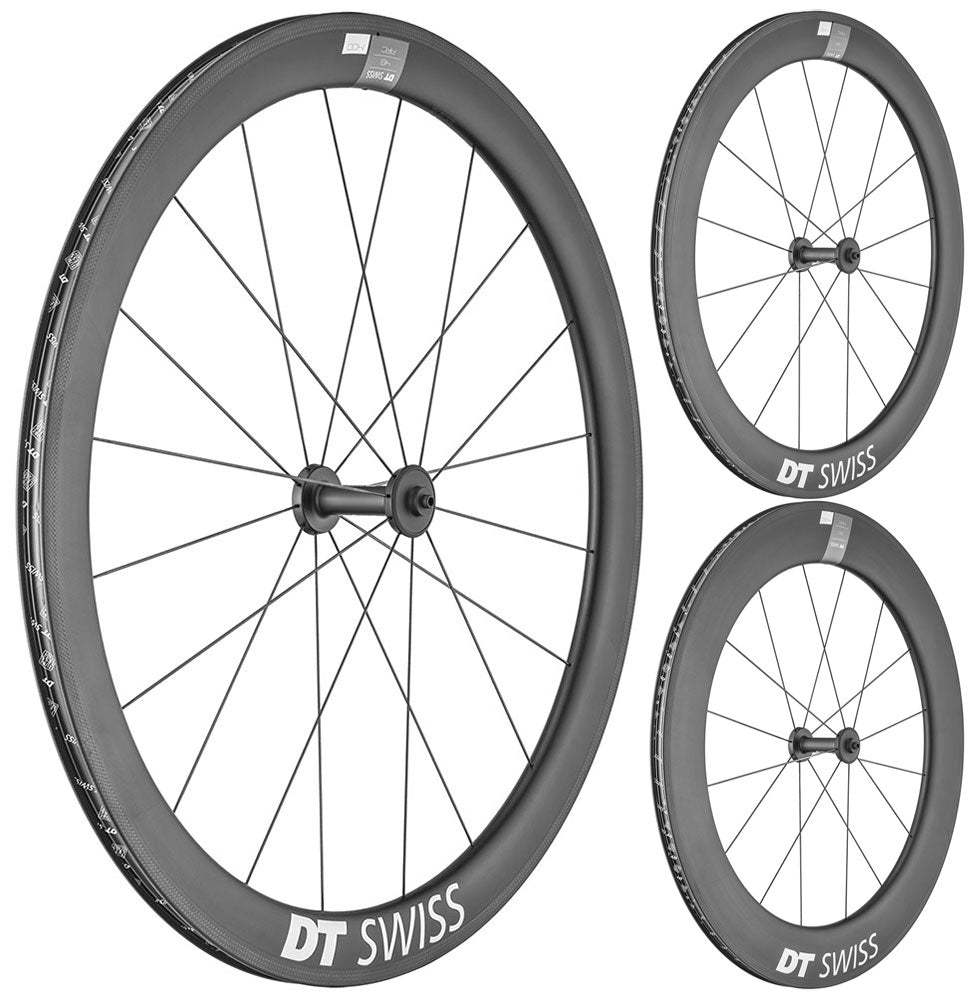 Dt swiss arc 1400 dicut® carbon front wheel | 80 mm