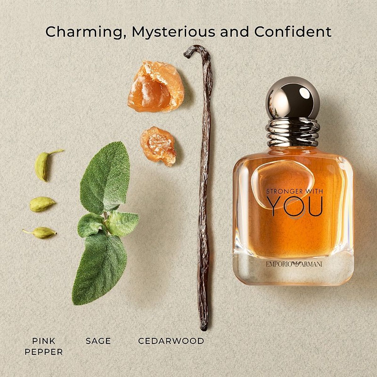 Emporio Armani eau de toilette spray stronger with you 30ml men