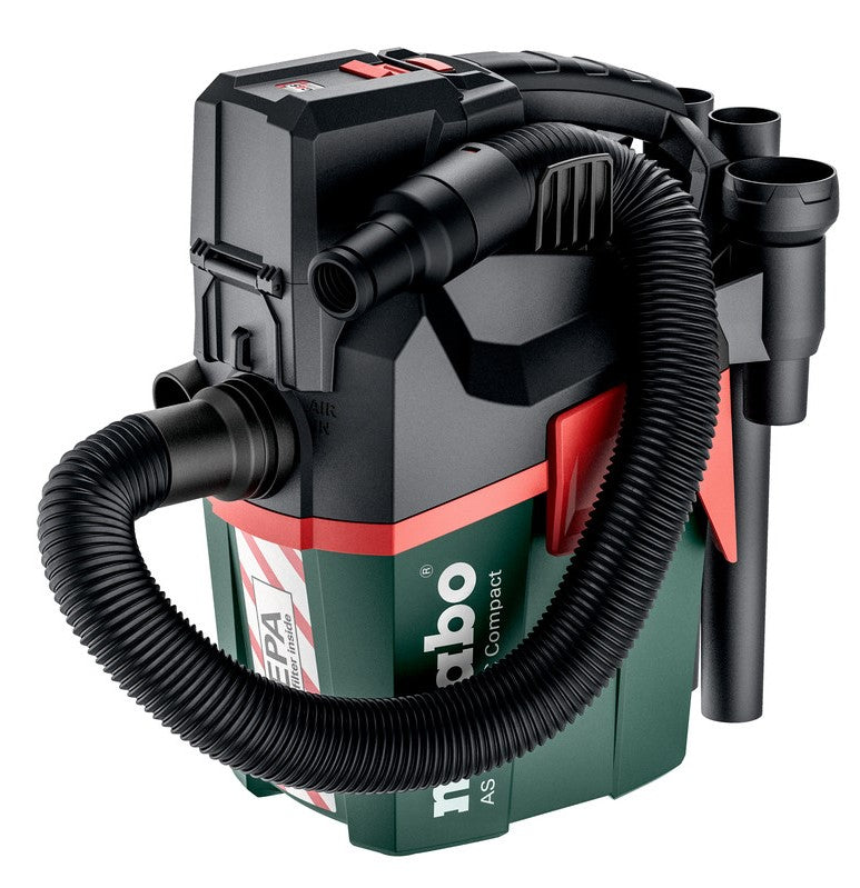 Metabo as 18 hepa pc compact accu-alleszuiger | 18 v | zonder accu-packs en lader - 602029850