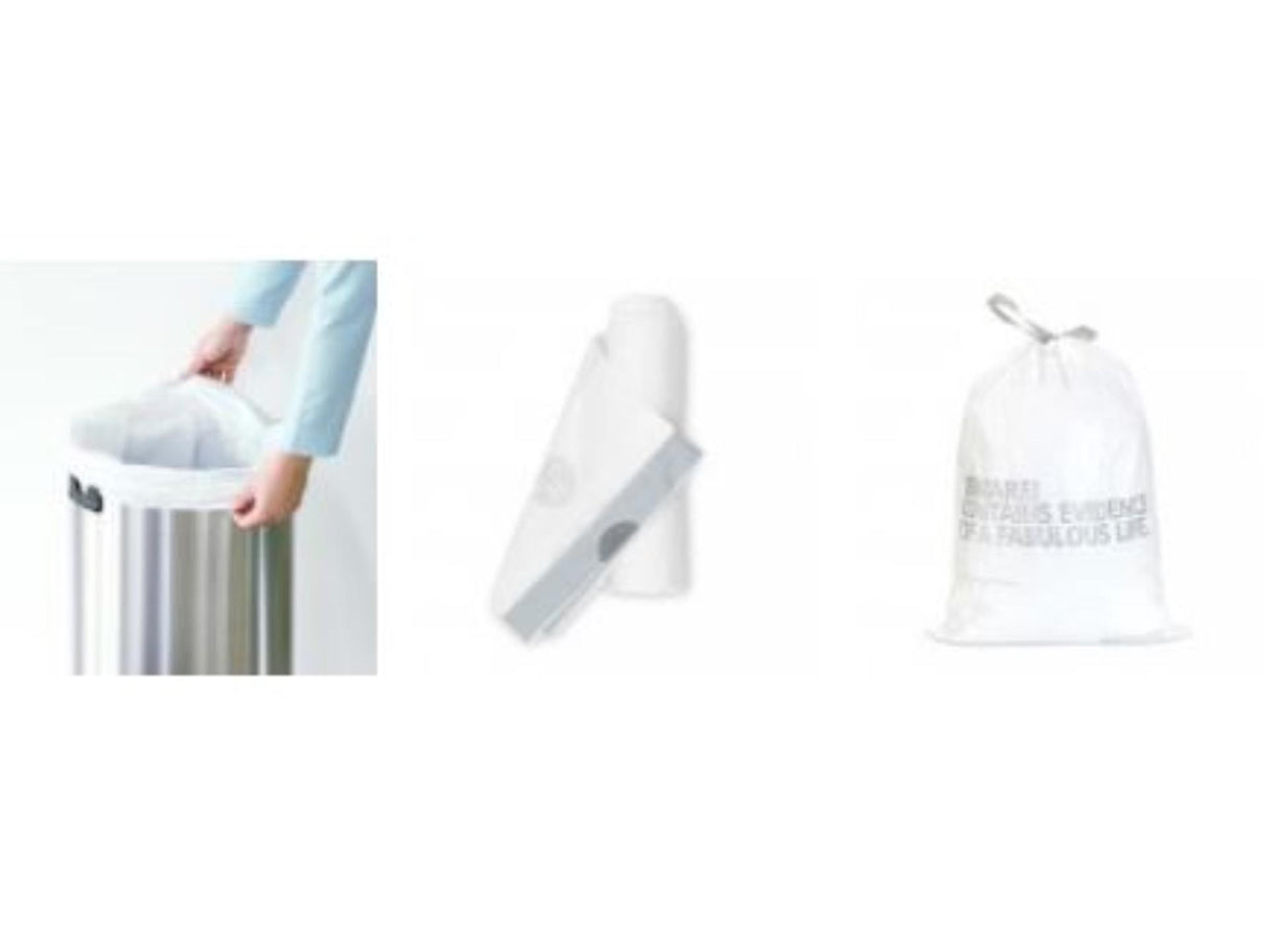 Brabantia jätepussit perfectfit h 50-60l 10 kpl | 2 kpl