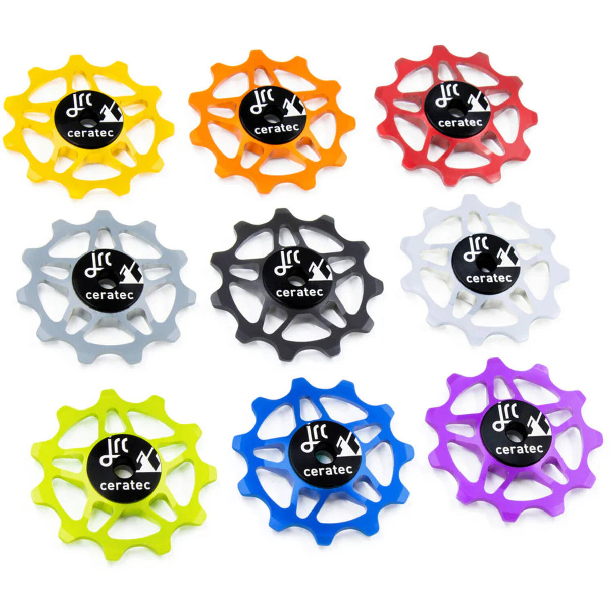 Jrc - derailleur wheel set 105 ultegra 12 speed 11 t gunmetal