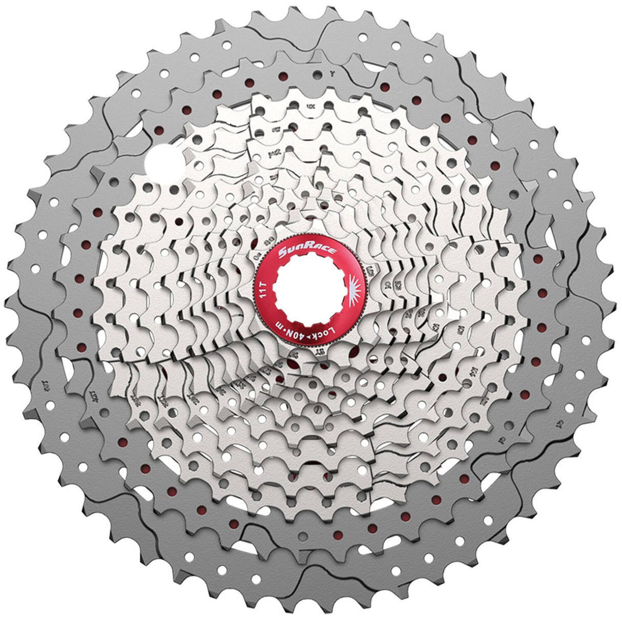Sonnenrasse Kassette 11V 11-51 CSMX80 Metallic Silber
