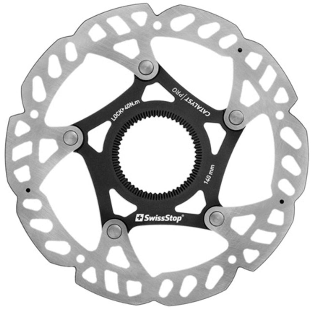 Swissstop - brake disc catalyst pro centerlock 140mm