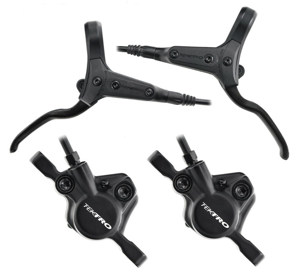 Shimano tektro hd-m275 jeu de freins à disque hydrauliques avant + arrière 1200 2000 mm noir