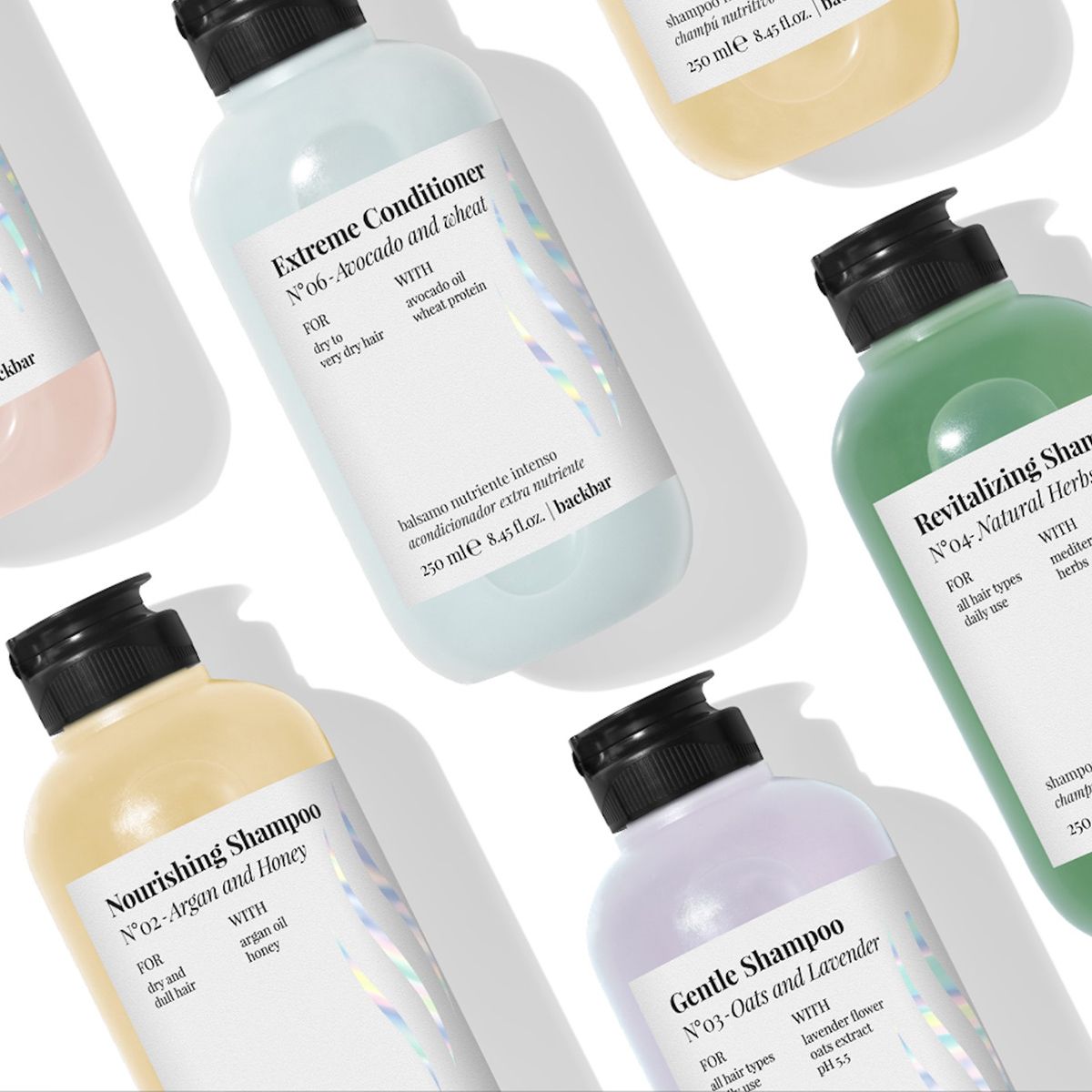 Farmavita backbar nourishing shampoo n°02 argan and honey 250ml