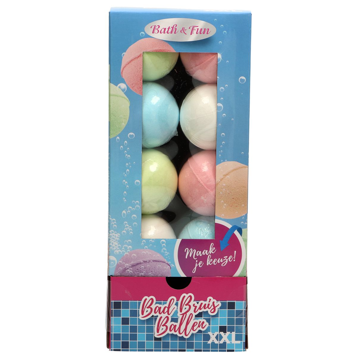 Bombes de bain Jvdl tube 160gr. 20 pièces