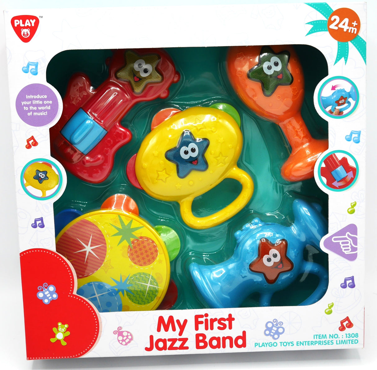 Playgo meine erste Jazzband 5 schöne Instrumente für die Kinder