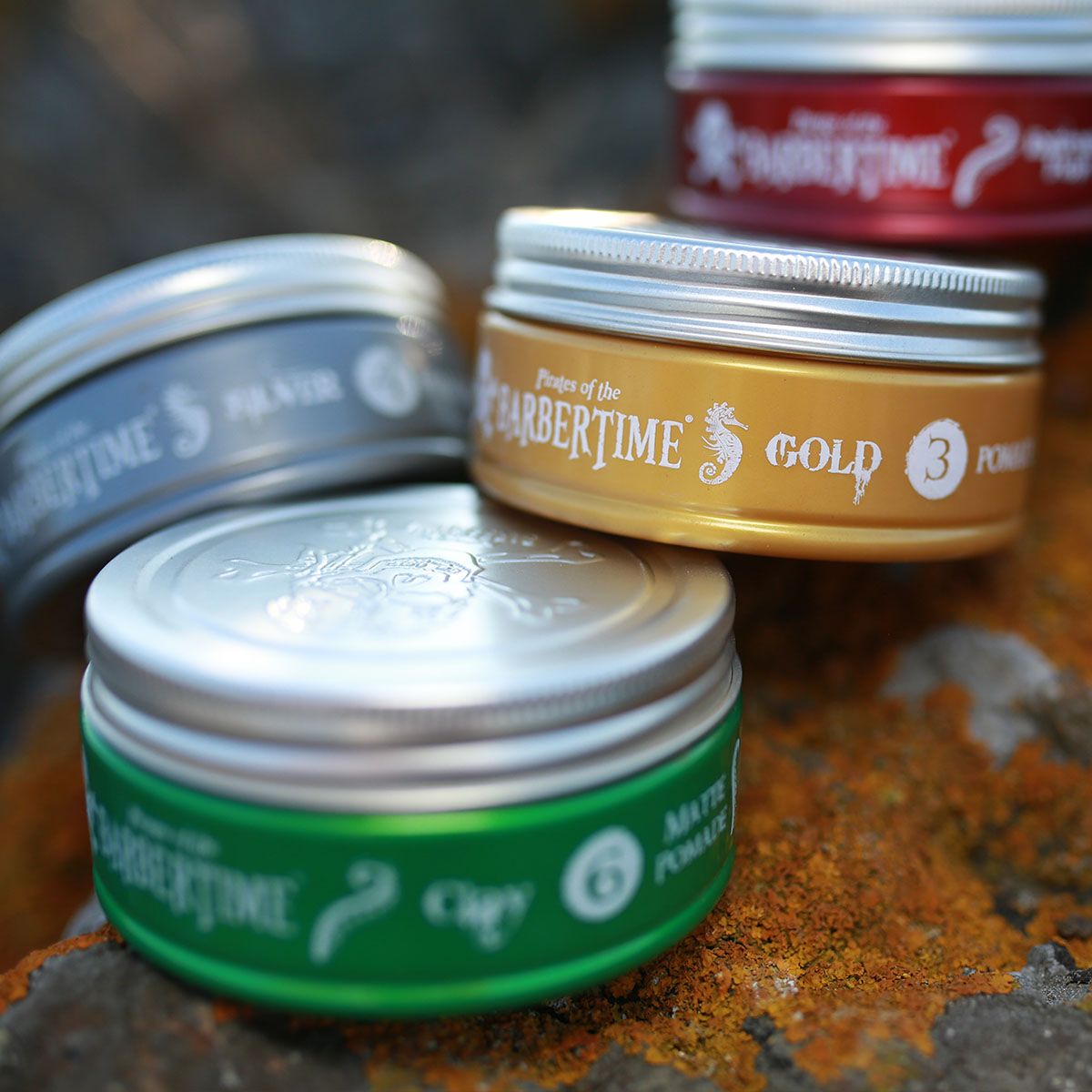 Barbertime rød pomade 150ml