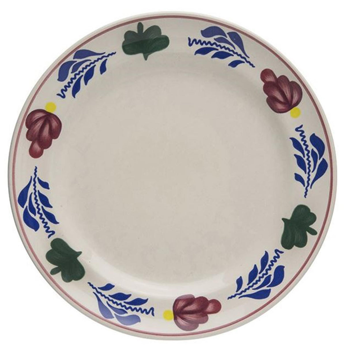 Boerenbont gebaksbord 17,5cm 4 stuks