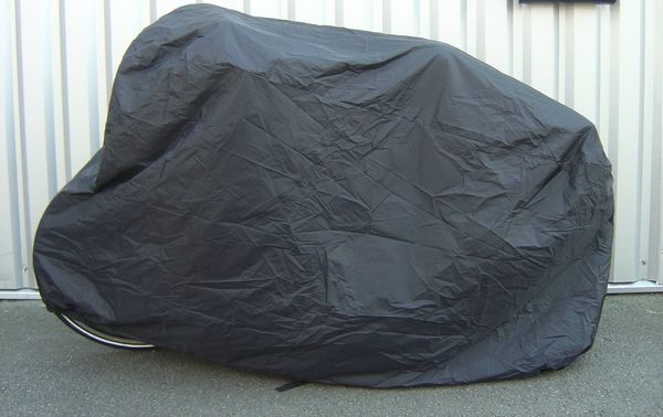 QtCychectech Qt Cycle Tech Bike Pyama Prave Prave Nylon negro para 1 bicicleta