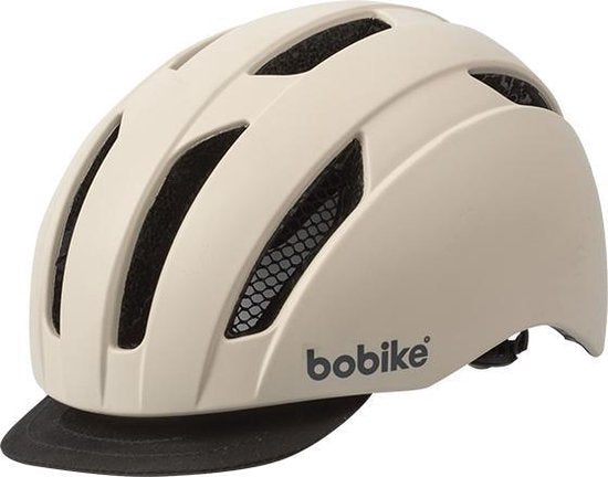 Bobike helmet city m 52-58cm cream