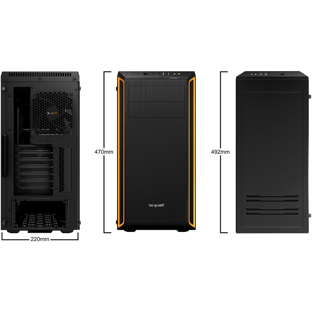 Soyez silencieux! Fenêtre Pure Base 600