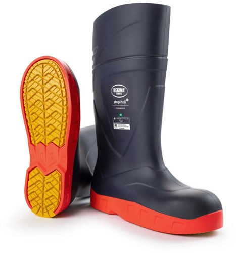 Bekina steplitex stormgrip laars s5 xas9p5562yp533 | blauw oranje | maat 41 - 5412684039316