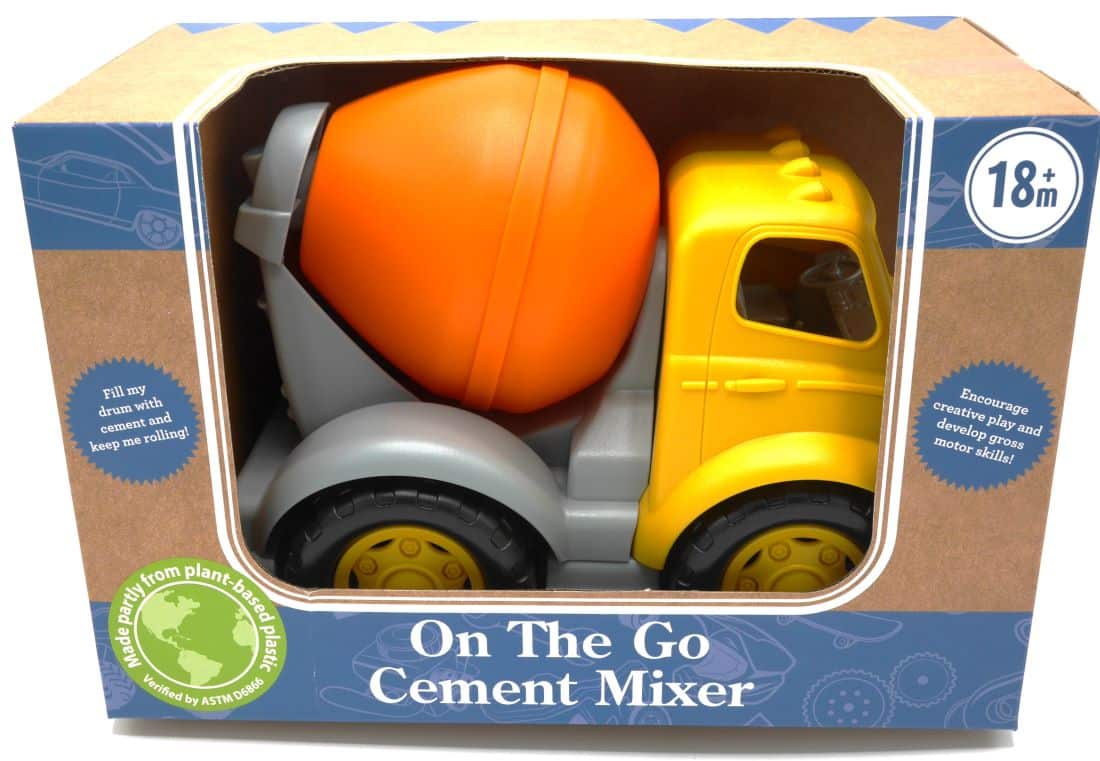 Playgo city concrete cart, made of very sturdy plastic