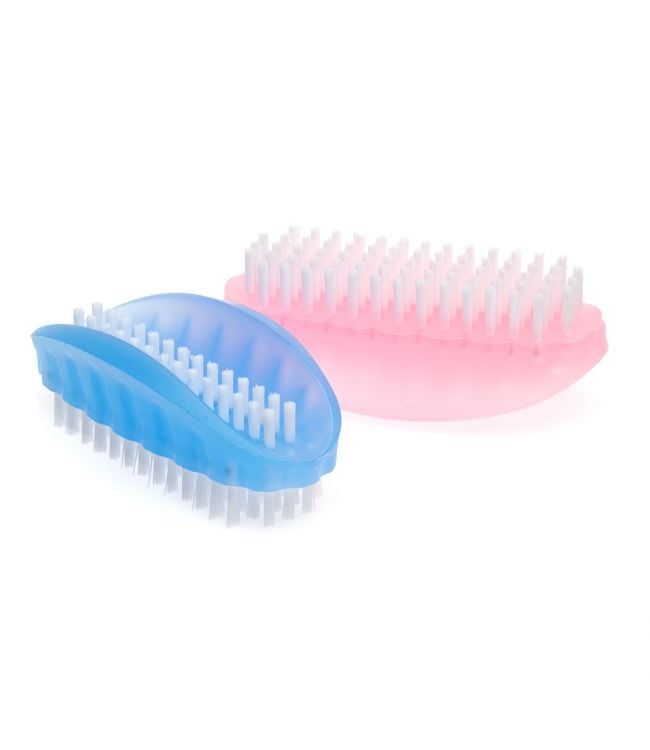 Bath fun nail brush frosted assorted