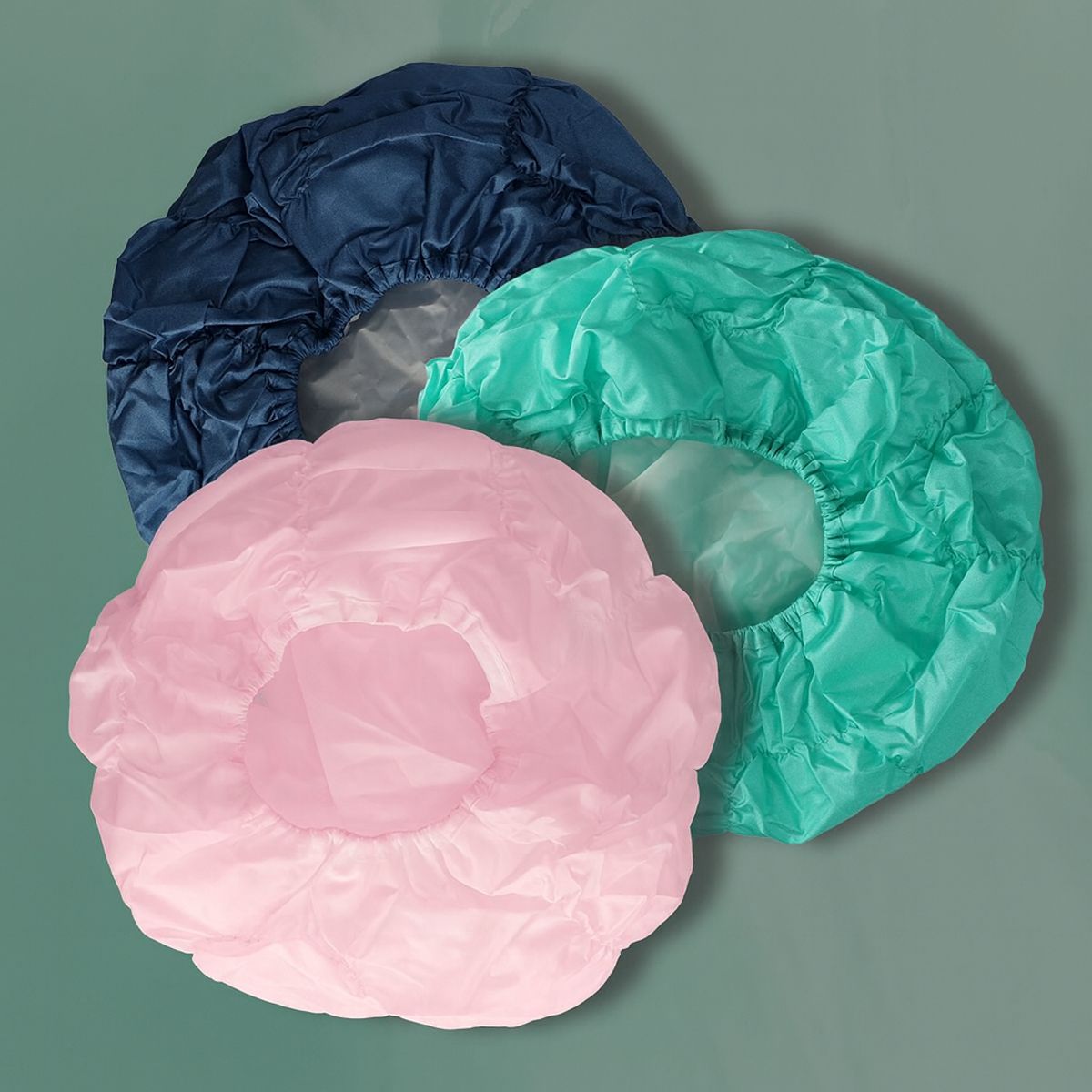 Vonios smagi dušo kepuraitė prabangus asorti