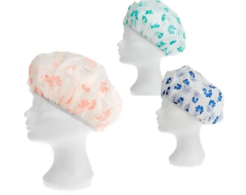 Bath fun shower cap flowers assorted