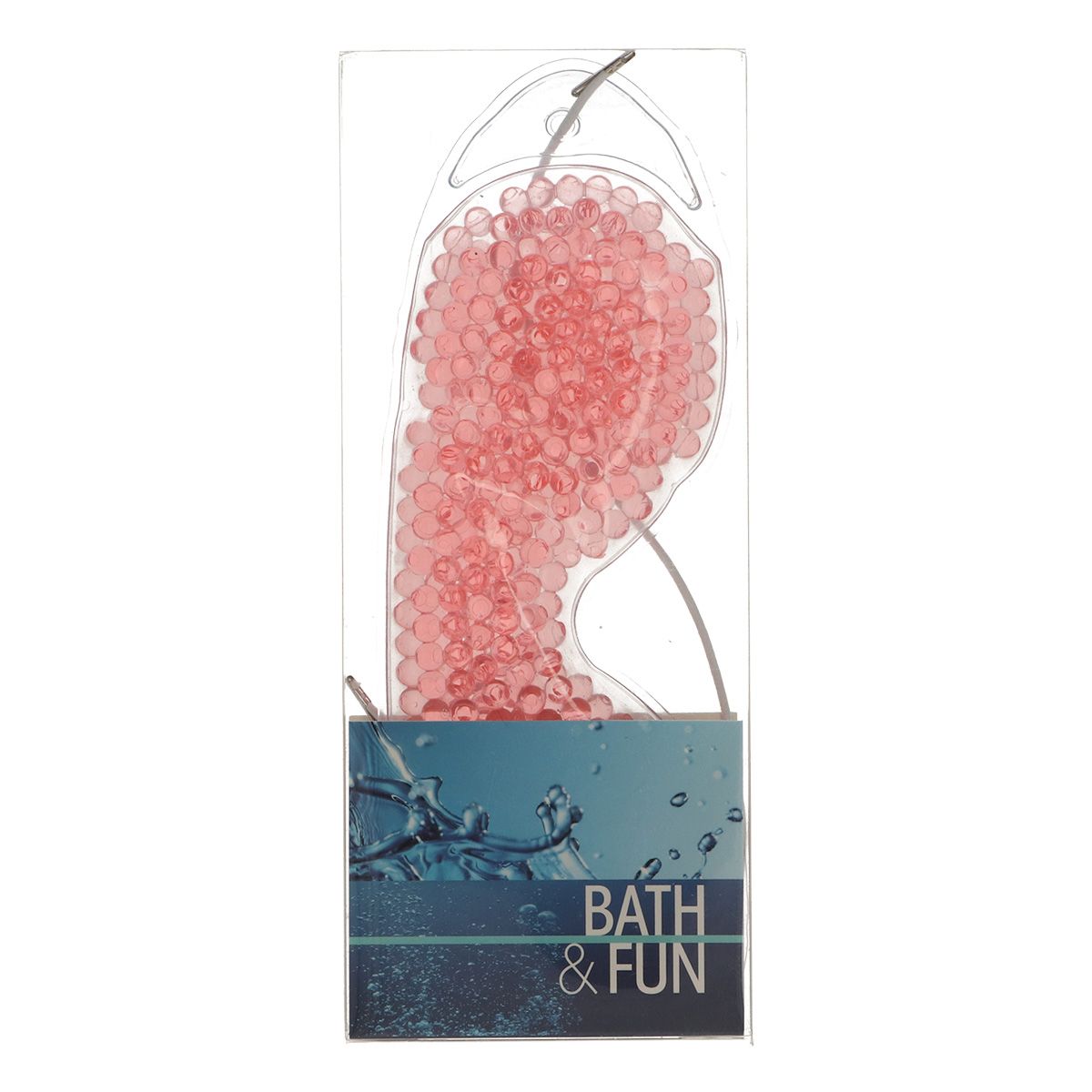 Bath sjov øjenafspændingsmaske med geléperler assorteret