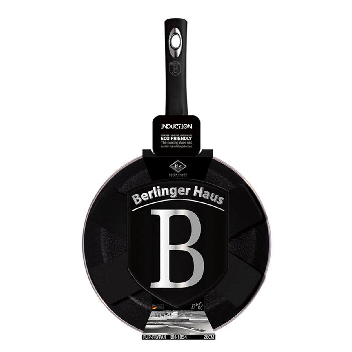 Berlingerhaus apverčiama keptuvė 26cm juoda