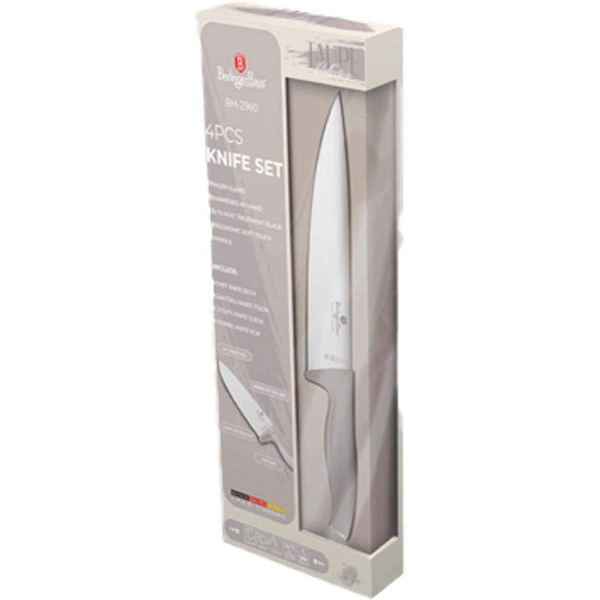 Berlingerhaus messenset 4-delig taupe