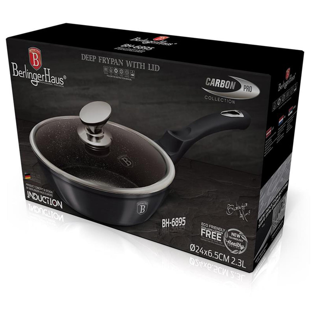 Berlingerhaus hapjespan 24cm metallic