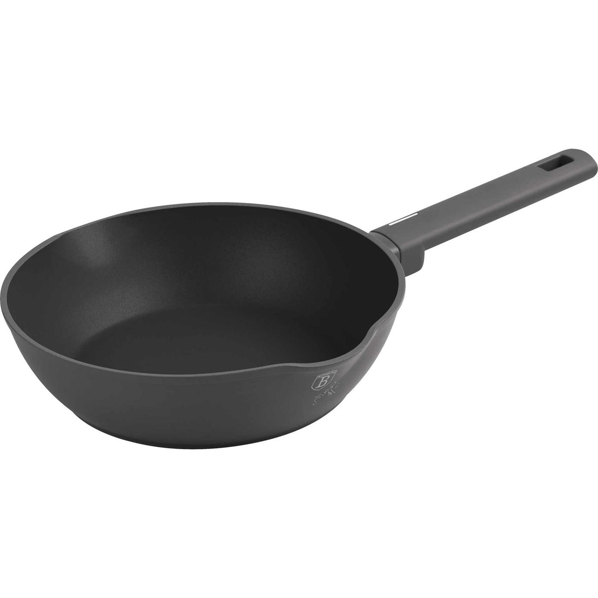 Berlingerhaus liemenėlė gili keptuvė 24cm antracito