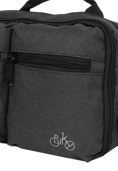 Bike drops styrtaske med skulderrem nylon 3l sort