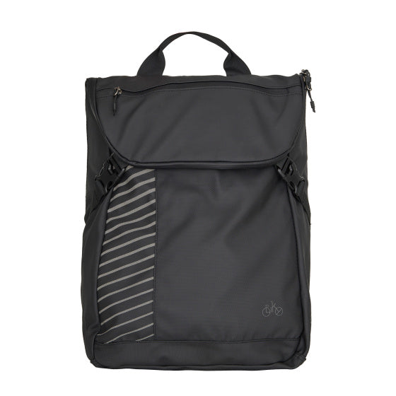 Acqua di ghiaia di bici -Backpack in bicicletta repellente 22L NERO