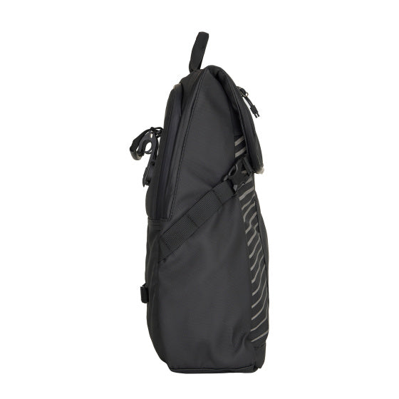 Acqua di ghiaia di bici -Backpack in bicicletta repellente 22L NERO