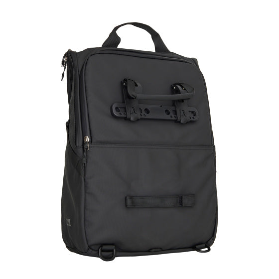 Acqua di ghiaia di bici -Backpack in bicicletta repellente 22L NERO