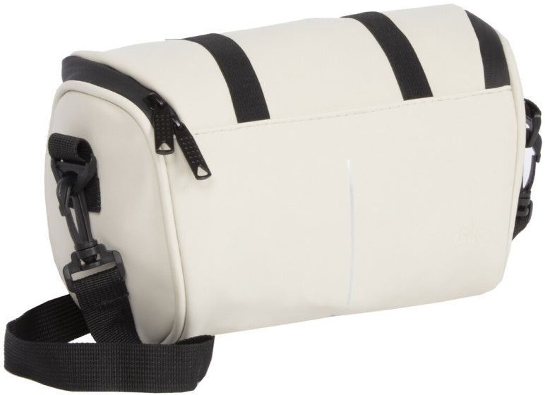 Cykelstænk vandafvisende styrtaske med skulderrem 3l beige